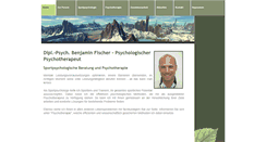 Desktop Screenshot of benjamin-fischer.de